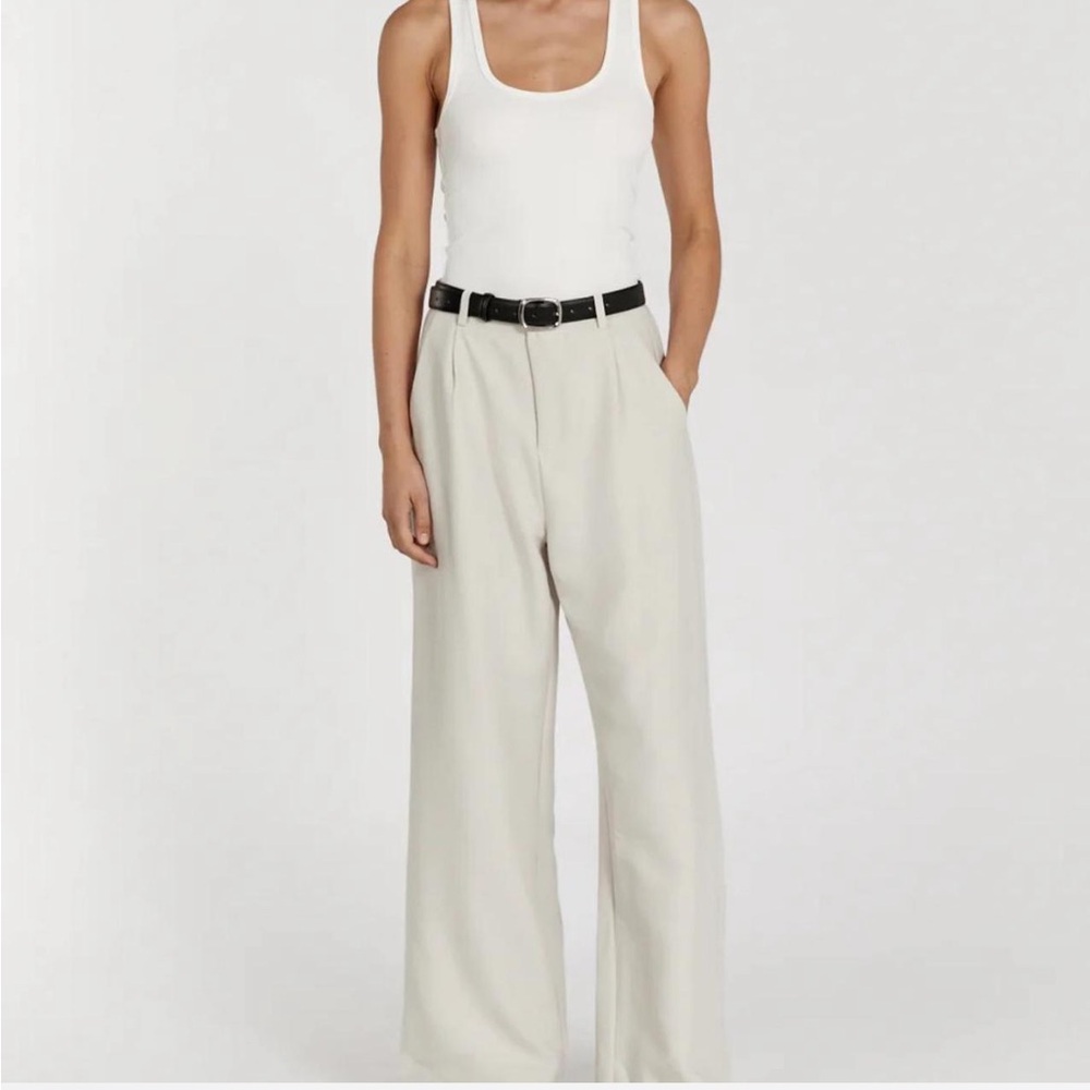 White Trousers - Dissh
